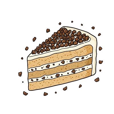 말란카월넛 케이크